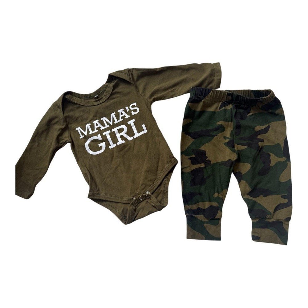 Green and Black Camouflage Matching Sets for Everyday Comfort 100% cotton